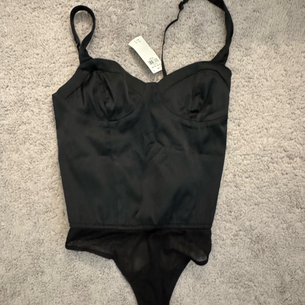 Abercrombie & Fitch Black Bodysuit
